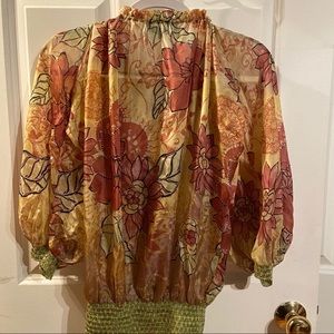 Analili 100% silk blouse
